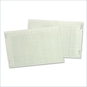 Wilson Jones Columnar Ruled Ledger Sheet