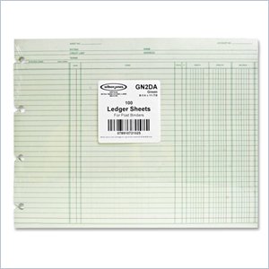 Wilson Jones Regular Ledger Sheets
