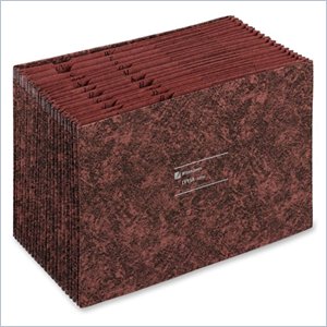 Wilson Jones A-Z Leather Expanding File