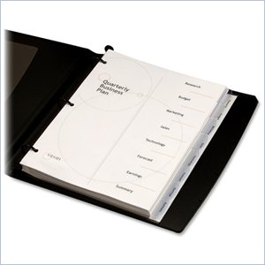 Wilson Jones View-Tab Transparent Divider