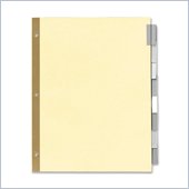 Wilson Jones Gold Line Insertable Indexes