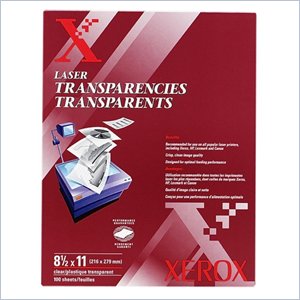 Xerox Clear Transparencies