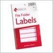 ADD TO YOUR SET: Maco FF-L11 Color Coded Type/Handwrite File Folder Labels