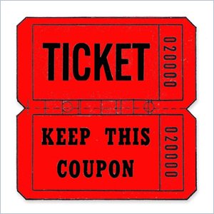 Maco Double Coupon Roll Ticket