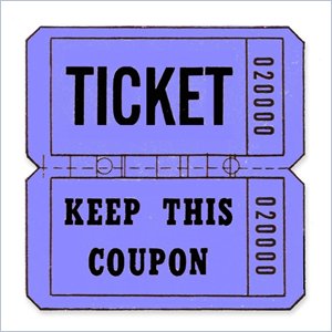 Maco Double Coupon Roll Ticket