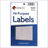 Maco MS-620 Multipurpose Removable Self-sticking Labels