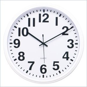 Lorell Quartz 13-1/2" Wall Clock LLR01454