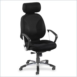Lorell Airseat Executive Fabric Swivel Chair
