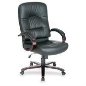 Lorell Woodbridge Series Executive High-Back Chair