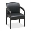 ADD TO YOUR SET: Lorell Deluxe Faux Guest Chair