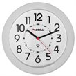 ADD TO YOUR SET: Lorell 60985 Round Profile Radio Controlled Wall Clock