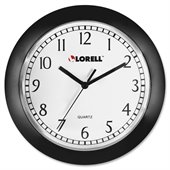 Lorell Round Profile Wall Clock