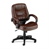 Lorell Westlake Series Mid Back Management Chair