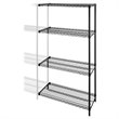 ADD TO YOUR SET: Lorell Industrial Wire Shelving Add-On-Unit