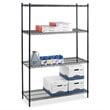 ADD TO YOUR SET: Lorell Industrial Adjustable Wire Shelving Starter Unit