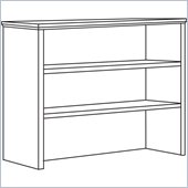 Lorell Contemporary 9000 Bookcase Hutch for Lateral File