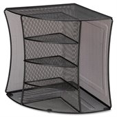 Lorell Mesh Corner Desktop Organizer