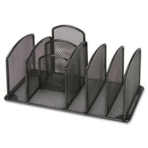 Lorell Deluxe Mesh Desktop Organizer
