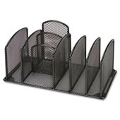 Lorell Deluxe Mesh Desktop Organizer