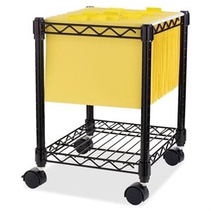 Lorell Compact Mobile Wire Filling Cart