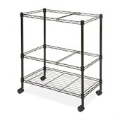 Lorell Mobile Wire File Cart