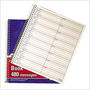 Adams Voice Mail Log Book