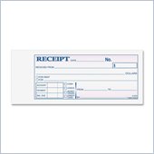 Adams Carbonless Receipt Book