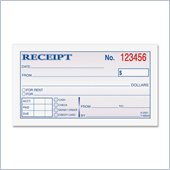 Adams Wire Bound Money/Rent Receipt Books
