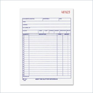 Adams Carbonless Sales Order Books