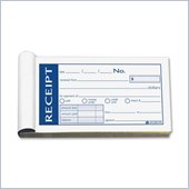 Adams Money/Rent Receipt Book