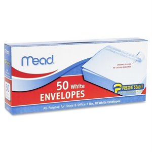 Mead Plain Business Size Envelopes