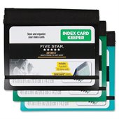 Five Star Advance Index Card Keeper