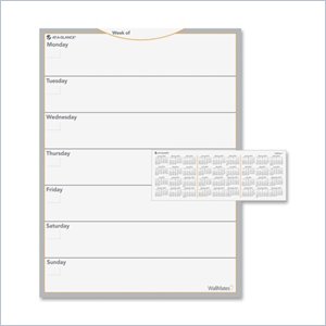 MeadWestvaco Wallmates Dry Erase Planning Surface