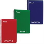 MeadWestvaco Open Side Memo Notebook