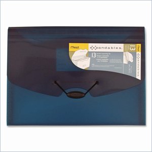 Mead 13-Pocket Expanding File with Tabs