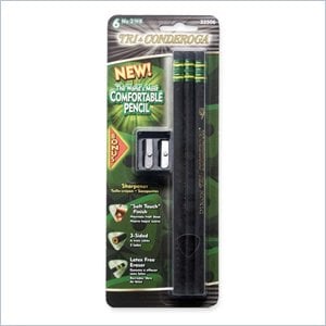 Dixon Tri-Conderoga Triangular Pencil with Sharpener