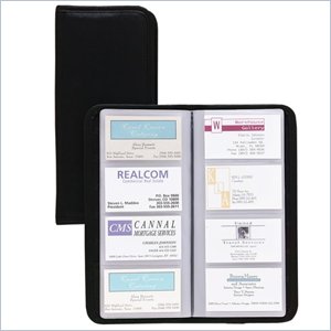 Samsill Sterling Business Card Holder
