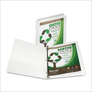 Samsill Recycled Insertable Vue Binder