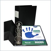 Samsill Antimicrobial Locking Round Ring Binder