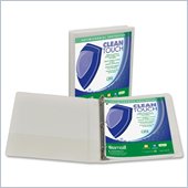 Samsill Antimicrobial Insertable Round Ring Binder