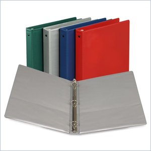 Samsill 3-Ring Metallic Vinyl Value Storage Binder