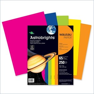 Astro Astrobrights Card Stock