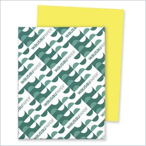 Wausau Paper Astrobrights Card Stock Paper