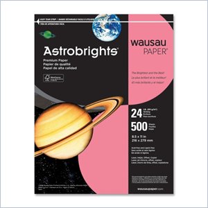 Wausau Paper Astrobrights Colored Paper