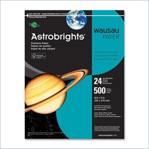 Wausau Paper Astrobrights Colored Paper