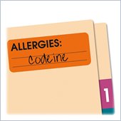 Redi-Tag Allergies Medi-Label