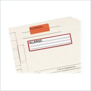 Redi-Tag Allergic Medi-Label