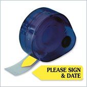 Redi-Tag Please Sign & Date Arrow Tag