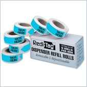 Redi-Tag Removable Sign Here Flag Refills