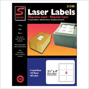 Simon Mailing Label